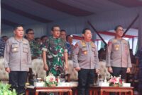 Kapolri Jenderal Listyo Sigit memberikan apresiasi atas terlaksananya kegiatan Bakti sosial dan bakti kesehatan