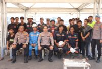 Polres Pelabuhan Tanjung Priok mengadakan kegiatan Jumat Curhat, bertempat di Ruang Tunggu Kernet Trailer di JICT 1 Pelabuhan Tanjung Priok