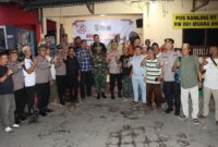 Polres Pelabuhan Tanjung Priok menggelar kegiatan sambang Satkamling dengan tema