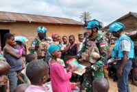 Satgas Indo RDB XXXIX-F Monusco juga membawa harapan bagi masyarakat dengan mengadakan beberapa kegiatan kemanusiaan
