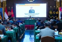 Panglima TNI Jenderal TNI Agus Subiyanto hadir memenuhi undangan Kemhan RI untuk memberikan ceramah pada program Executive Course on Strategic Management and Leadership Cohort-1