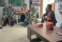 Babinsa dari Koramil 1710-02/Timika secara rutin melaksanakan patroli ke wilayah-wilayah yang menjadi tanggung jawabnya