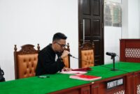 Jaksa Penuntut Umum (JPU) membacakan replik (tanggapan) terhadap nota pembelaan atau Pledoi dari penasehat hukum dan terdakwa