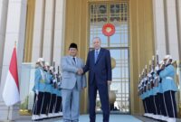 Menteri Pertahanan RI, Prabowo Subianto bertemu Presiden Turki, Recep Tayyip Erdoğan di Ankara, Turki, Selasa (30/7/2024)