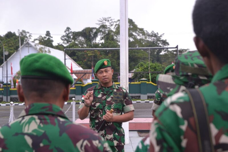 Komandan Kodim 1710/Mimika Letkol Inf Dedy Dwi Cahyadi kembali mengingatkan seluruh prajurit agar menghindari bentuk perjudian