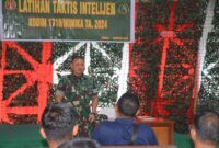 Kodim 1710/Mimika menggelar kegiatan Latihan Taktis (Lattis) Intel tahun 2024, bertempat di Area Makodim 1710/Mimika