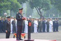 Markas Besar Tentara Nasional Indonesia (Mabes TNI) menggelar Upacara Peringatan Hari Ulang Tahun ke-79 Kemerdekaan Republik Indonesia