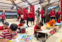 Lomba dilaksanakan di Asrama Makodim 1710/Mimika, Jalan Agimuga Mile 32, Distrik Kuala Kencana, Kab. Mimika