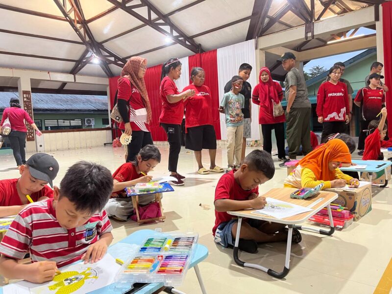 Lomba dilaksanakan di Asrama Makodim 1710/Mimika, Jalan Agimuga Mile 32, Distrik Kuala Kencana, Kab. Mimika