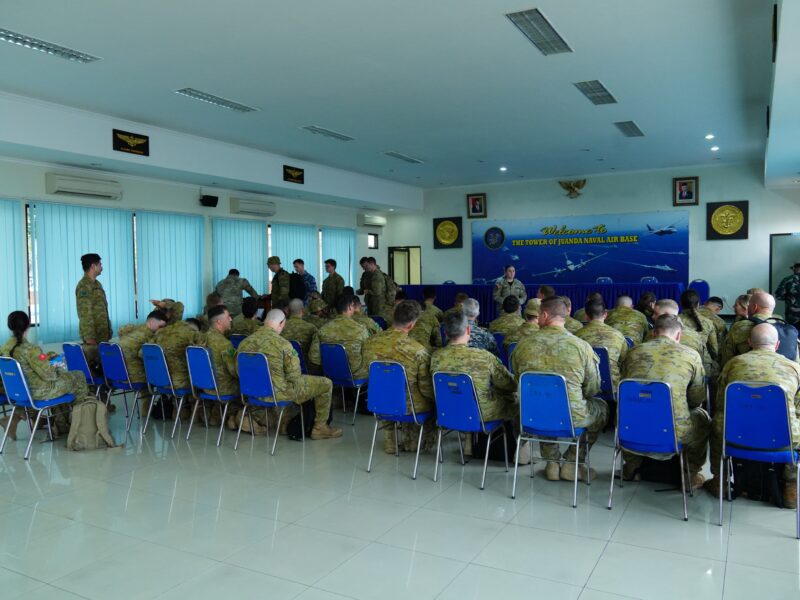 Kedatangan ratusan prajurit Angkatan Darat negeri kangguru di Indonesia tersebut dalam rangka mengikuti Latihan Gabungan Bersama