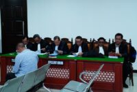 Penasihat Hukum membacakan Duplik terdakwa dalam Sidang lanjutan Perkara Pidana Nomor 484/Pid. B/2023/PN. Bks dengan terdakwa H. Dani Bahdani