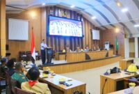 Komandan Lanud Sultan Hasanuddin Marsma TNI Bonang Bayuaji G, S.E., M.M., CHRMP, menghadiri  Rapat Paripurna DPRD Kabupaten Maros