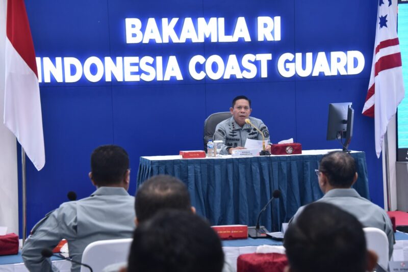 Bakamla RI mengadakan rapat penting sebagai bentuk pendekatan top down proses perencanaan Bakamla RI dan sebagai sarana penyampaian Direktif Kebijakan Kepala Bakamla RI