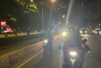 Patroli dilaksanakan oleh Tim Gabungan Patroli Perintis Presisi Polda Metro Jaya bersama dengan Polwan, Patroli Kota, dan Unit K-9