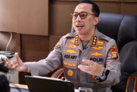 Dalam rangka memperingati Hari Kesatuan Gerak Bhayangkari ke–72 Pengurus Pusat Bhayangkari kembali menggelar Turnamen Bola Voli Cup 2024 (Foto: Kabid Humas Polda Metro Jaya Kombes Pol Ade Ary Syam Indradi)