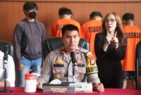 Kapolsek Sawah Besar, Kompol Dhanar Dhono Vernandhie, menyampaikan dalam konferensi pers