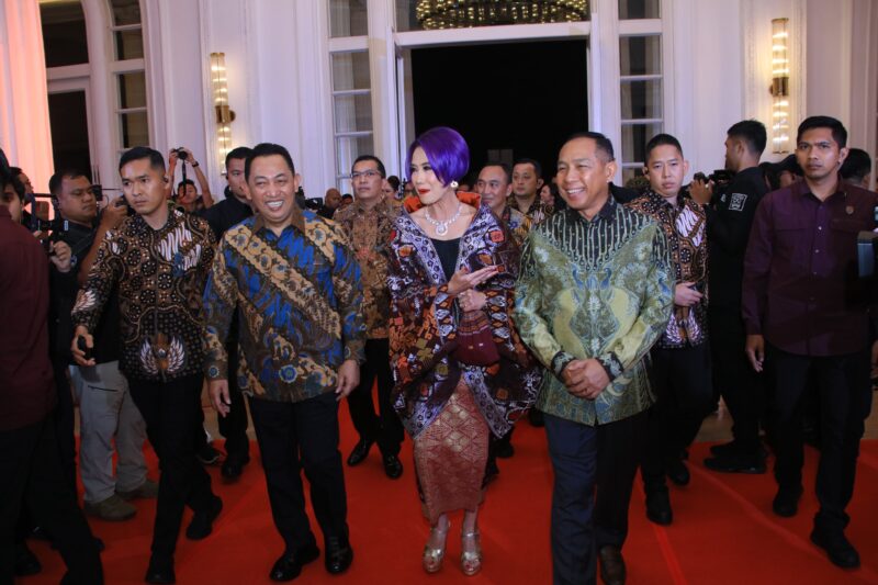 Kapolri Jenderal Polisi Drs. Listyo Sigit Prabowo, M.Si., menghadiri malam perayaan Ulang Tahun ke-13 KompasTV