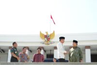 Panglima TNI Jenderal TNI Agus Subiyanto menghadiri pengarahan yang disampaikan oleh Presiden Republik Indonesia