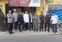 Bhabinkamtibmas Kelurahan Petukangan Utara, Polsek Pesanggrahan, Aiptu Parjono, melaksanakan sambang ke kelompok sadar Kamtibmas