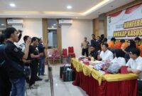 Satuan Reserse Kriminal Polres Pelabuhan Tanjung Priok bersama Unit Reserse Kriminal Polsek jajaran menggelar Operasi Kepolisian Kewilayahan Sikat Jaya 2024