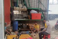 Polsek Muara Baru - Polres Pelabuhan Tanjung Priok melaksanakan kegiatan sambang Kamtibmas untuk Pilkada aman dan damai