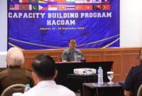 Badan Keamanan Laut Republik Indonesia (Bakamla RI) menggelar salah satu angenda tahunannya di ranah peningkatan kapasitas personel