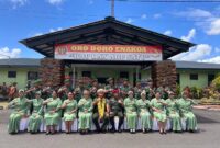 Kodim 1710/Mimika menggelar acara kenal pamit Dandim dari Letkol Inf Dedy Dwi Cahyadi kepada pejabat Dandim yang baru