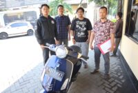 Diki menyampaikan apresiasi atas gerak cepat Kepolisian dalam hal ini Satreskrim Polres Pelabuhan Tanjung Priok yang berhasil menemukan dan mengembalikan sepeda motornya