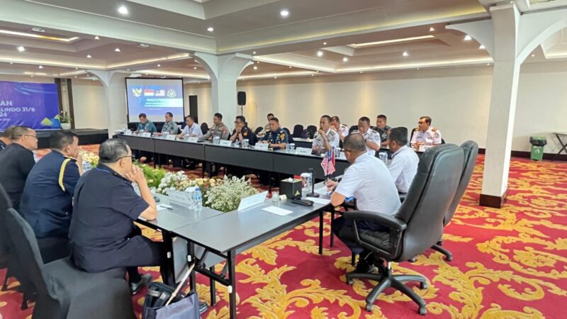 Bakamla RI resmi menutup kegiatan Patroli Terkoordinasi (Patkor) Optima Malindo 31 Tahun 2024