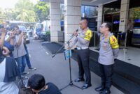 Direktur Lalu Lintas Polda Metro Jaya Kombes Pol. Latif Usman Kerahkan Ribuan Personil untuk pengamanan pengawalan rute lalu lintas dan parkir