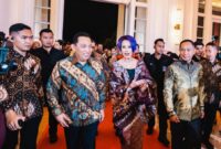 Panglima TNI Jenderal TNI Agus Subiyanto menghadiri acara Malam Puncak Hari Ulang Tahun (HUT) ke-13 Kompas TV