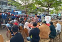 Polsek Kawasan Kali Baru Polres Pelabuhan Tanjung Priok menggelar Ngopi kamtibmas bertempat di taman RW 09 Kelurahan Kali Baru