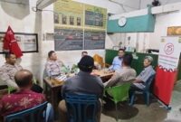 Kompol Bagin Efrata Barus, S.Pd., S.I.K., Kapolsek Kawasan Kali Baru Polres Pelabuhan Tanjung Priok melaksanaan kegiatan 