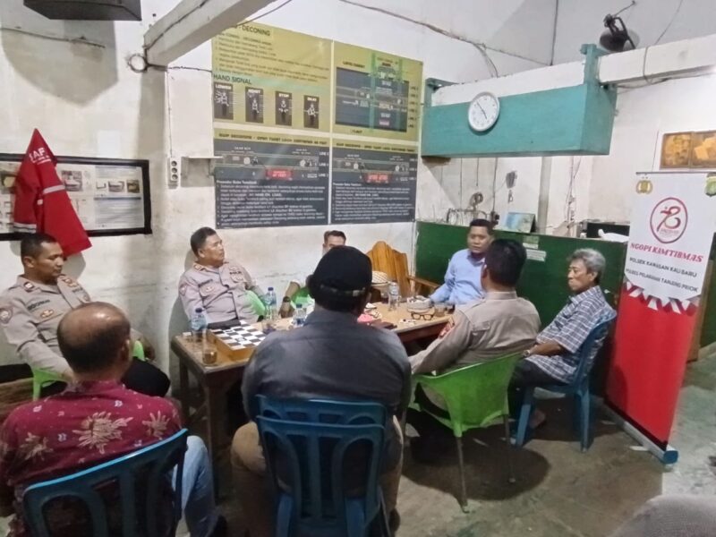 Kompol Bagin Efrata Barus, S.Pd., S.I.K., Kapolsek Kawasan Kali Baru Polres Pelabuhan Tanjung Priok melaksanaan kegiatan