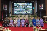 Ketua Umum Dharma Pertiwi Ny. Evi Agus Subiyanto bersama Praktisi Kesehatan Reproduksi dan Kandungan menggelar Talk Show “Bincang Sehat”