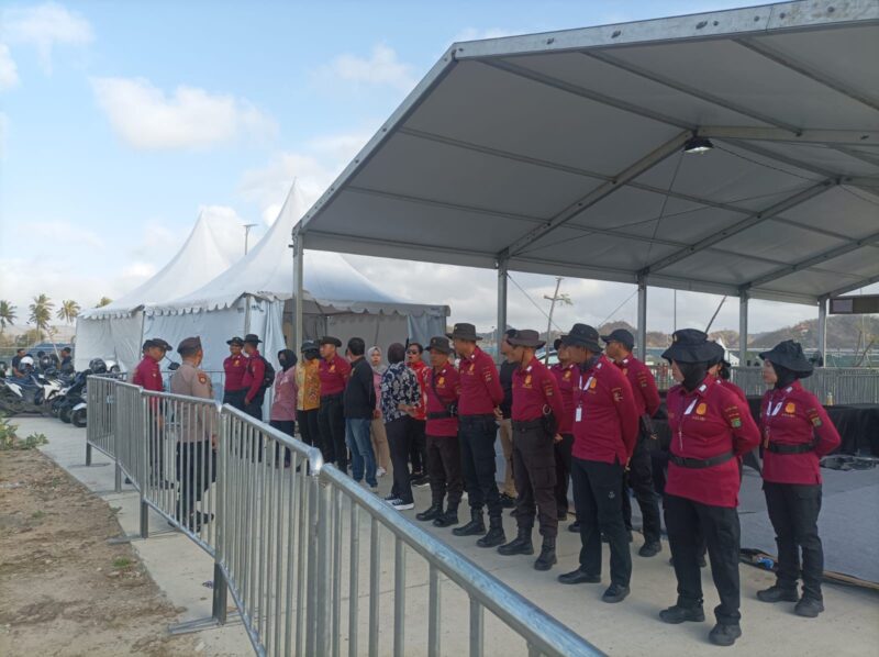 Delapan personel Ditpamobvit Polda Metro Jaya turut serta dalam pengamanan Operasi Mandalika Gatari 2024