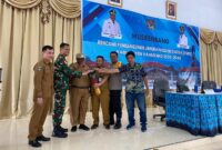 Dandim 1715/Yahukimo, Letkol Inf Tommy Yudistyo, S.Sos.,M.Han. turut serta dalam Musyawarah Perencanaan Pembangunan (Musrenbang)