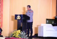 Irwasum Polri Komjen. Pol. Drs. H. Ahmad Dofiri, M.Si. menyampaikan harapan bagi Polwan di tengah kontribusi kepada bangsa dan negara