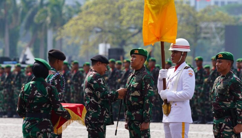 Panglima TNI Jenderal TNI Agus Subiyanto meresmikan Batalyon Infanteri Penyangga Daerah Rawan (PDR) di wilayah Papua