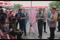 Kapolri Jenderal Polisi Drs. Listyo Sigit Prabowo menghadiri secara langsung peringatan HUT TNI ke-79