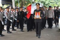 Kapolri Jenderal Pol Listyo Sigit Prabowo menyampaikan belasungkawa yang mendalam atas kepergian AKBP Muhammad Yoga Buana