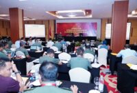 Bimbingan Teknis (Bimtek) Penyusunan dan Penerbitan Doktrin Di Lingkungan TNI TA 2024 bertempat di Hotel Avenzel