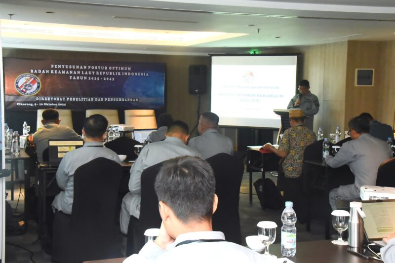 Badan Keamanan Laut Republik Indonesia (Bakamla RI) meluncurkan aplikasi layanan digital terbaru, Pos Pelayanan Data Indeks Keamanan Laut Nasional