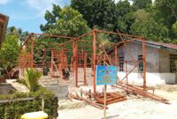 Satuan Tugas TNI Manunggal Membangun Desa (TMMD) ke-122 Kodim 1805/Raja Ampat kembali menunjukkan dedikasi tanpa henti