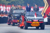 Panglima TNI Jenderal TNI Agus Subiyanto menghadiri Apel Kesiapan Pengamanan Pelantikan Presiden dan Wakil Presiden Republik Indonesia