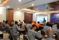 Bakamla RI mengadakan sukses menyelenggarakan Latihan Bersama Penanggulangan Kecelakaan CBRN di Laut