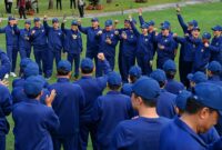 Panglima TNI Jenderal TNI Agus Subiyanto mengikuti kegiatan retret hari ketiga Kabinet Merah Putih yang dipimpin Presiden RI Prabowo Subianto