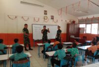 Yonif 115/Macan Leuser, satuan tempur di bawah Korem 012/TU, mengadakan pembelajaran matematika dasar menggunakan metode Gasing