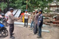 Polsek Kawasan Sunda Kelapa Polres Pelabuhan Tanjung Priok melakukan upaya preventif dalam menjaga keamanan dan ketertiban masyarakat