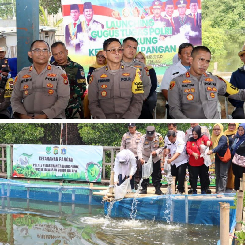 Launching Gugus Tugas Polri Mendukung Ketahanan Pangan sesuai program kerja Asta Cita Presiden RI Bapak Prabowo